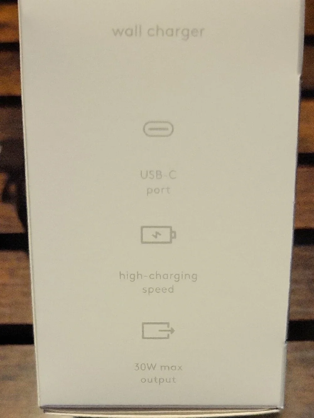 heyday 30W USB-C Wall Charger - Pale Lavender